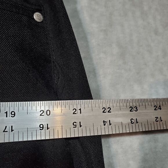 C’EST TOI Pants Womens 2XL Black Bootcut USA Premium Flat Front Comfort Preppy - Picture 3 of 11